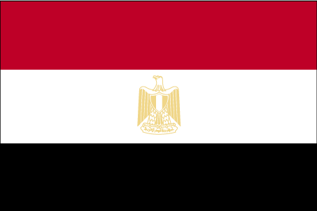 Flagge Ägypten